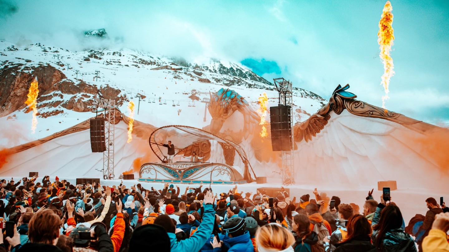 Mainstage at Tomorrowland Winter 2023